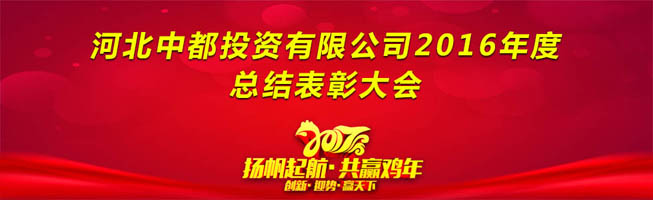中都投资召开2016年总结表彰大会